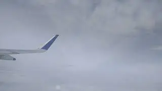Cloudy Sky View Flight