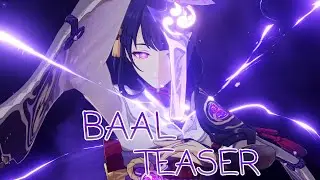 Raiden Shogun 💜 Teaser Genshin Impact  #Shorts #GenshinImpact #Anime