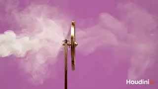 Satisfying Looping Smoke simulation | Houdini
