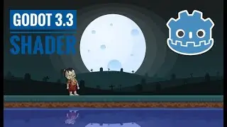2D Shader - water reflection, Godot 3.3