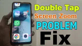 Double tap screen zoom on off realme phone