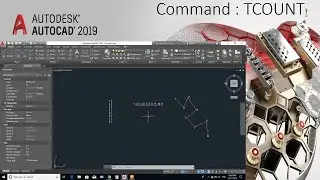 TCOUNT Command Use an object selection method In AUTOCAD | Tips & Tricks