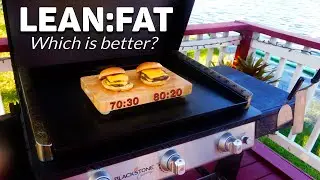 Smashburger Experiment on the Blackstone Griddle | Lean:Fat Ratio | 70:30 or 80:20?