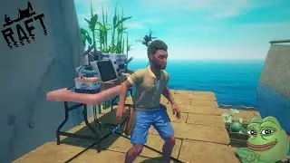 Приёмник заработал ((себе на  хату)) - Raft #9
