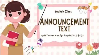 ANNOUNCEMENT TEXT