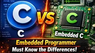 C vs Embedded C | C and Embedded C differences | Embedded C | C and Embedded C