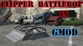 Gmod - Battlebot with Flipper - Build and Testing (The Beginning of Garry's Wars)