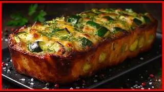 Nobody knows this zucchini recipe that drives everyone crazy! 🥒 The Best Crustless Pie