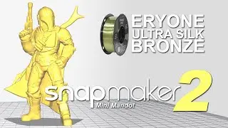 Eryone Ultra Silk Bronze on the Snapmaker 2.0 with Mini Mando (live stream with relaxing music)