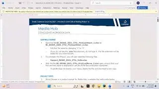 Shelly Cashman Excel 365/2021 | Module 5: SAM Critical Thinking Project 1c Media Hub