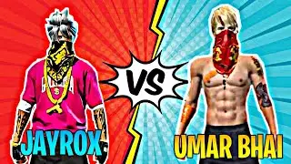 Jayrox Gaming Vs Umar Bhai | Friendly 1v1 Custom Room | Free Fire 1v1 | Free Fire Pakistan