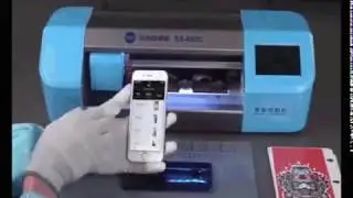 Intelligent Mobile Phone Screen Protector Film Cutting Machine