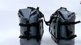 Боковые кофры для мотоцикла из ПВХ ткани 
