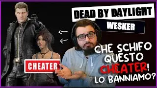 CHE SCHIFO QUESTO CHEATER: VOLA FUORI DALLA MAPPA! - DBD ITA Gameplay Killer WESKER (Mastermind)