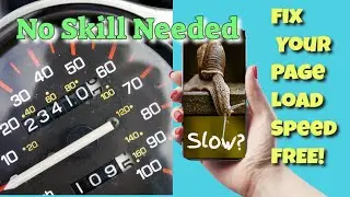 🆓Free Tool To Measure and Fix Page Load  Speed | How To Get A Faster Website Free