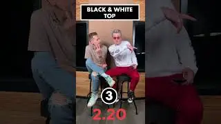 Week 2. 10 answers. 10 seconds. Tris and James do favourite items of clothing. #shorts