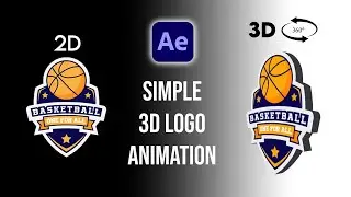 Simple 3D Logo Animation with After Effects