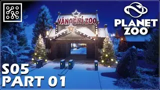 Planet ZOO CZ | Vánoční ZOO - #01 S05 | Lets play | Česky