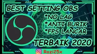 CARA SETTING OBS TERBAIK DAN TERBARU 2022 NO LAG !!! PEMULA TAPI KUALITAS PROFESIONAL