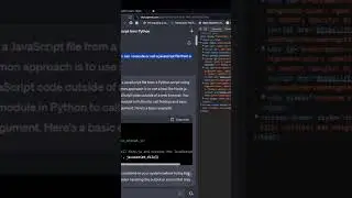Run a JavaScript file using Python script - 