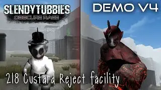 Slendytubbies: Obscured Rage Demo V4 - Custard Reject facility |218|