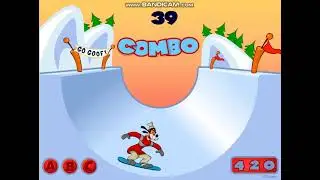 PC (Browser, Flash) Longplay [105] Shredding Goofy
