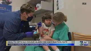 Health officials sound alarm on vaccination rate