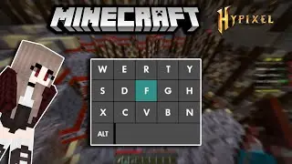 Minecraft Hypixel TNT Run - Soullessfangs Perspective (With Input Overlay)