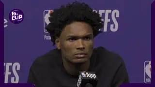 Amen Thompson REFUSES to answer questions about ROSTER CHANGES after the Rockets' ELIMINATION