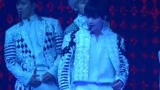 ' Be Quiet (WonHo focus) ' | MONSTA X in Chile 180810 |