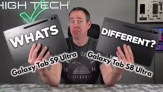 Galaxy Tab S9 Ultra Unboxing & Comparison to S8 Ultra - Is there any difference??