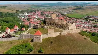 Rupea Medieval Fortress from Transylvania | Brasov County | Romania | 4K