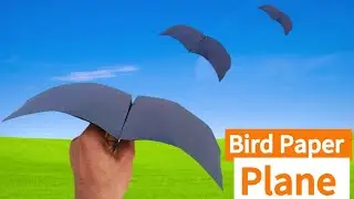 How to make a bird Paper Plane