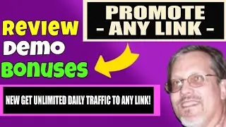 Promote Any Link Review - Promote Any Link Reviews and Demo