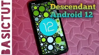 How to flash descendant ROM Android 12 in Redmi note 8 | Any Android device's
