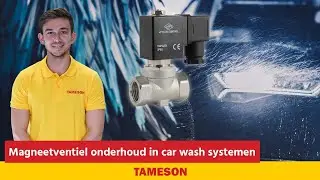 Magneetventiel onderhoud in car wash systemen I Tameson