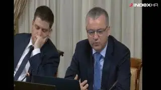 Butković ubio oko na sjednici Vlade
