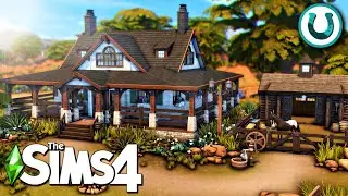 Small Ranch For 2 Sims and a Horse 🐴 || The Sims 4 Horse Ranch: Speed Build