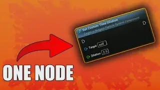 How to change Niagara Effect speed with ONE NODE