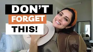 PACK WITH ME FOR AFRICA + Hat Packing Hack