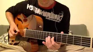 Johannes Brahms, lullaby on solo guitar