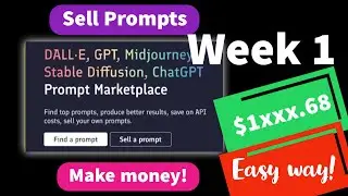 Easiest way to make money selling chatgpt prompts🤯😎#makemoneyonline #money