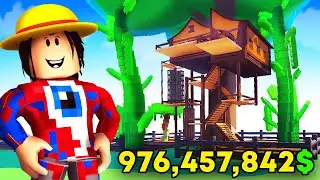 😱Built a HOUSE for $932,289,912 ROBUX in Grow a Garden on Roblox!?