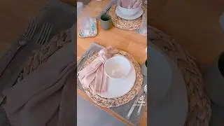 Beautiful table settings