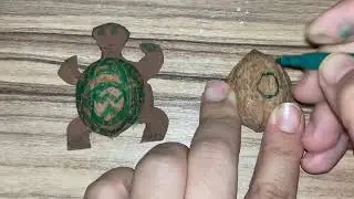 Ceviz kabuğundan kaplumbağa yapımı, Anasınıfı okulöncesi ceviz kabuğu etkinliği