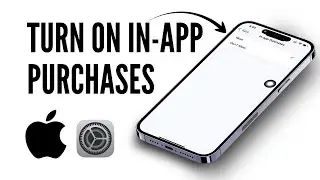 How to Turn on In App Purchases on iPhone or iPad