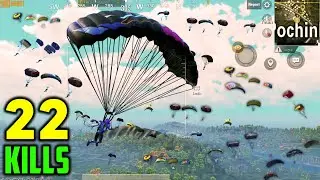 ONEPLUS 6 PUBG Voice Over😍Insane Landing In Pochinki🔥22 Kills SOLO VS SQUAD🔥PUBG MOBILE India