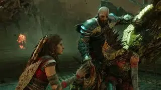 God Of War Ragnarok GNA Boss ( Valkyrie Leader ) Fight Max Graphics Rx 6800