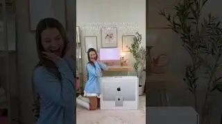 unboxing the apple studio display!! DREAM desk setup series pt 1! 
