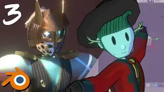 [Blender] BONES?! | Morgan Ozpin